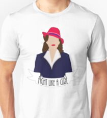 P. Carter: "Fight like a Girl." Unisex T-Shirt