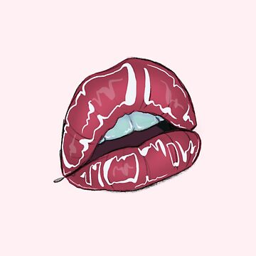 Glossy Lips SVG Cut file by Creative Fabrica Crafts · Creative Fabrica