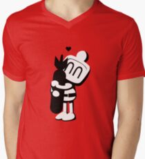 Bomberman Hugger Men's V-Neck T-Shirt