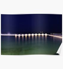 Starting Blocks - Merewether Baths Poster