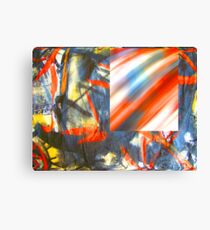 eyes and the theory or fact that opposites attract... Canvas Print