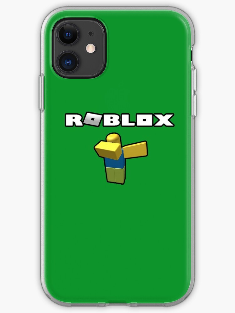 Funda Y Vinilo Para Iphone Roblox Noob Dablox De Vitezcrni Redbubble - fundas para dispositivos roblox redbubble