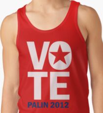 Vote Palin 2012 Tank Top