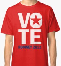 Vote Romney 2012 Classic T-Shirt