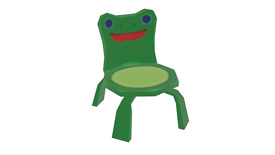 Froggy Chair" Poster by NoJohns69 | Redbubble