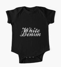 White Denim, White Ink One Piece - Short Sleeve