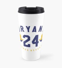 Legends Rip Kobe Never Dies Tribute Black Mamba Out 24 Forever Travel Mug