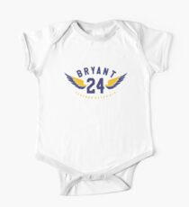 Legends Rip Kobe Never Dies Tribute Black Mamba Out 24 Forever Short Sleeve Baby One-Piece