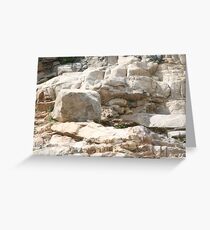 Rock Sculptures Greeting Card