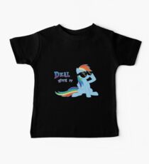 Mein kleines Pony - MLP - Rainbow Dash - Deal mit ihm Baby T-Shirt