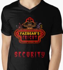 Five Nights at Freddy's - FNAF 3 - Fazbear's Fright Security Men's V-Neck T-Shirt