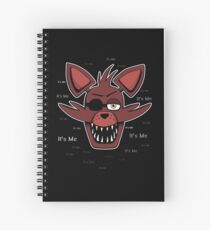 Five Nights at Freddy's - FNAF - Foxy - It's Me Spiral Notebook