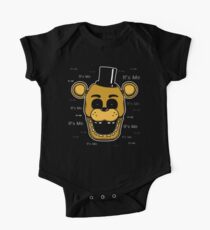 Five Nights at Freddy's - FNAF - Golden Freddy - It's Me One Piece - Short Sleeve
