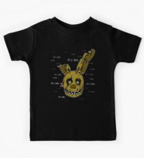 Five Nights at Freddy's - FNAF 3 - Springtrap - It's Me Kids T-Shirt