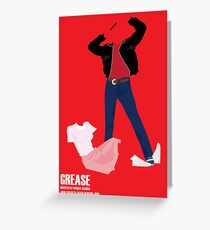 Grease Greeting Card