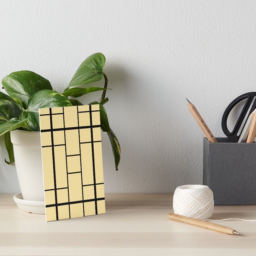 Tatami Art Board Print
