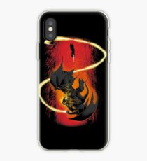 The Wizard & The Demon iPhone Case