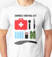 Zombie survival kit Unisex T-Shirt