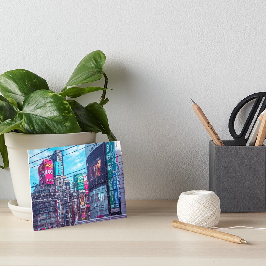 Tokyo Anime World Art Board Print
