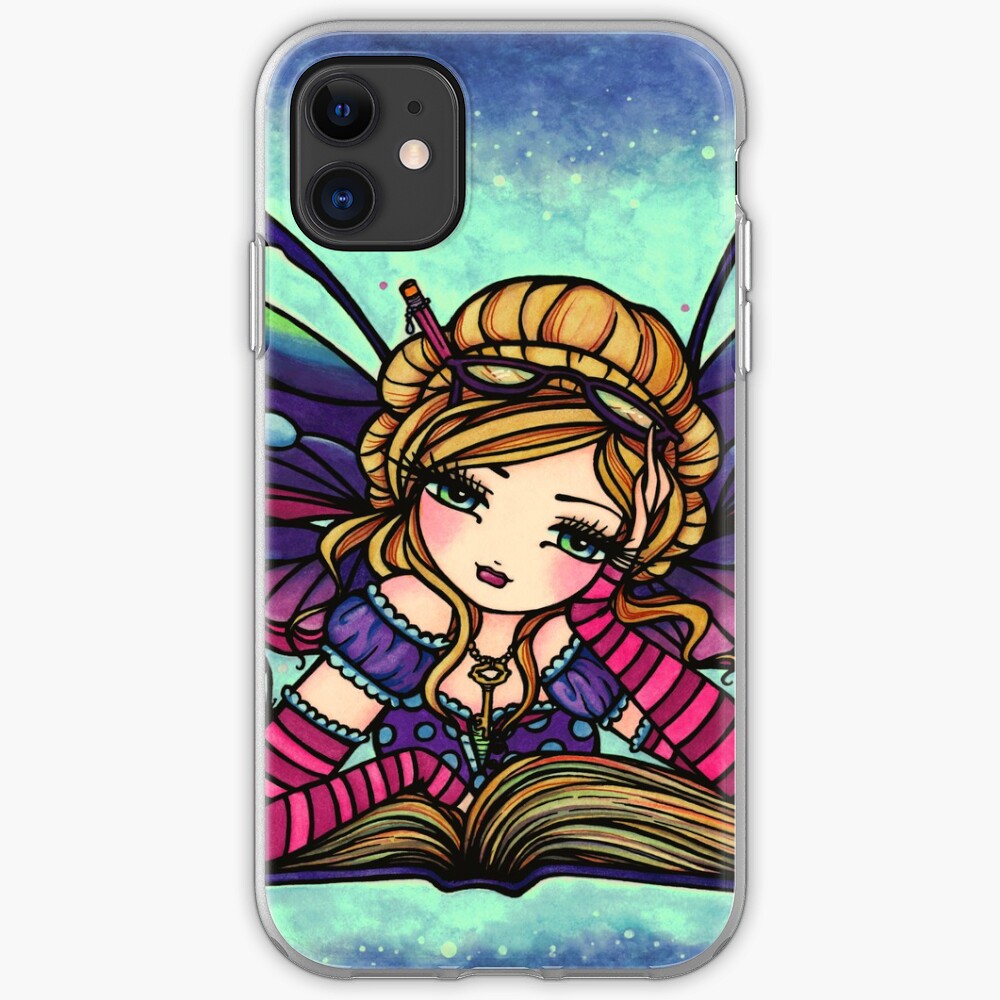 Bookworm Fairy by Hannah Lynn iPhone Case & Cover