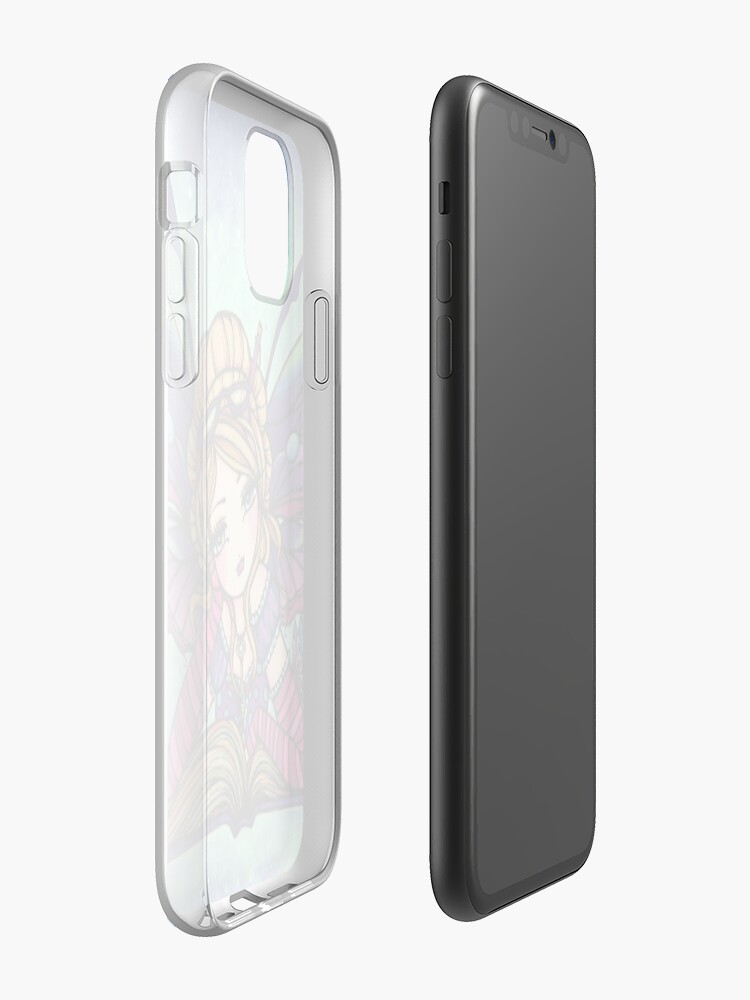 Alternate view of Bookworm Fairy by Hannah Lynn iPhone Case & Cover