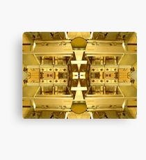 chip fryer collage Canvas Print