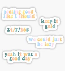 Surfaces Lyric Pack Sticker
