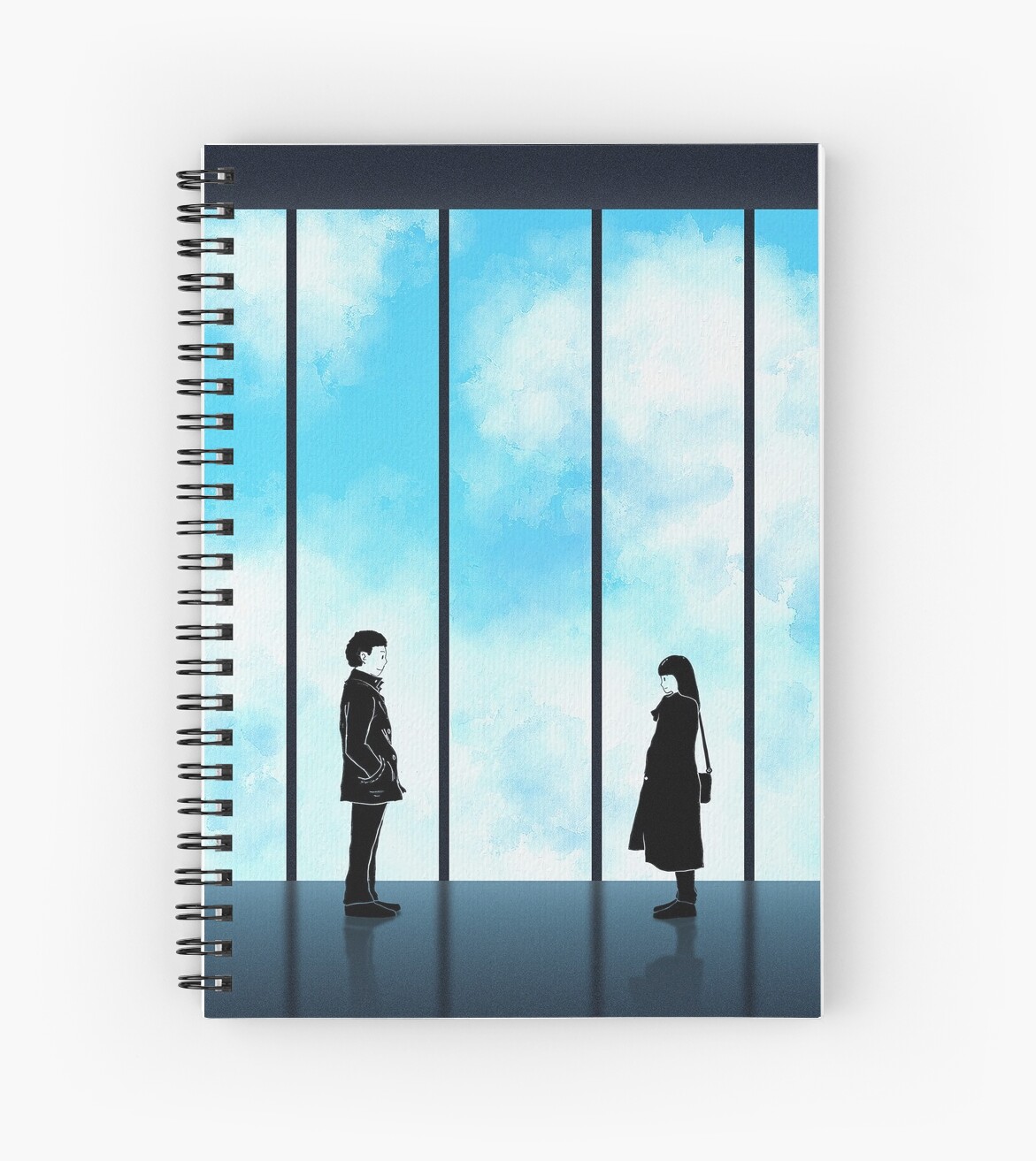 Boy And Girl Apart Spiral Notebook By Whisper120 Redbubble