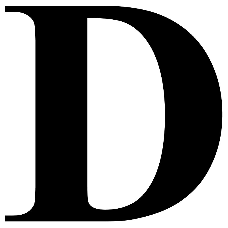 Old english font letter d - reqoplift
