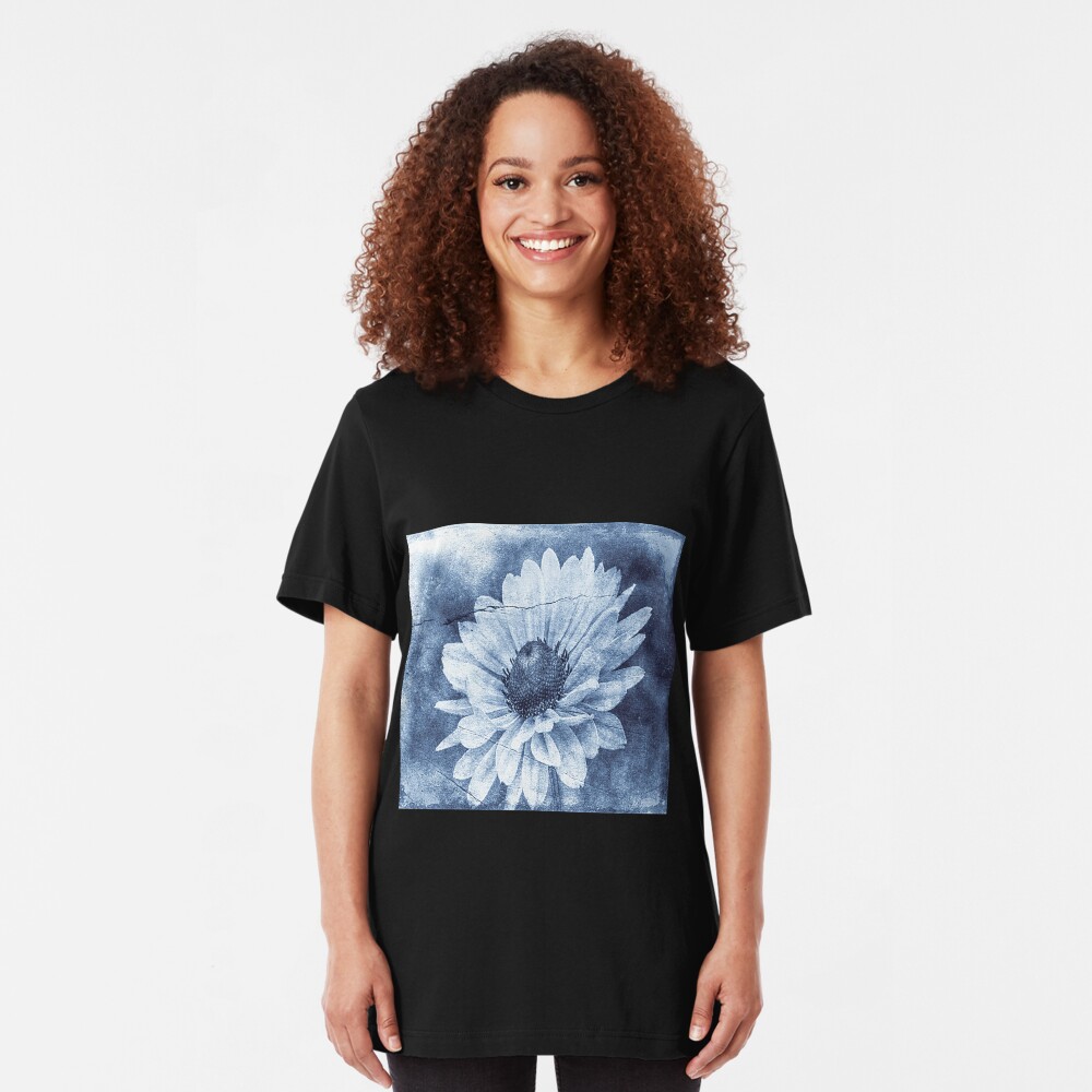 If Daisies Wore Blue Jeans Slim Fit T-Shirt