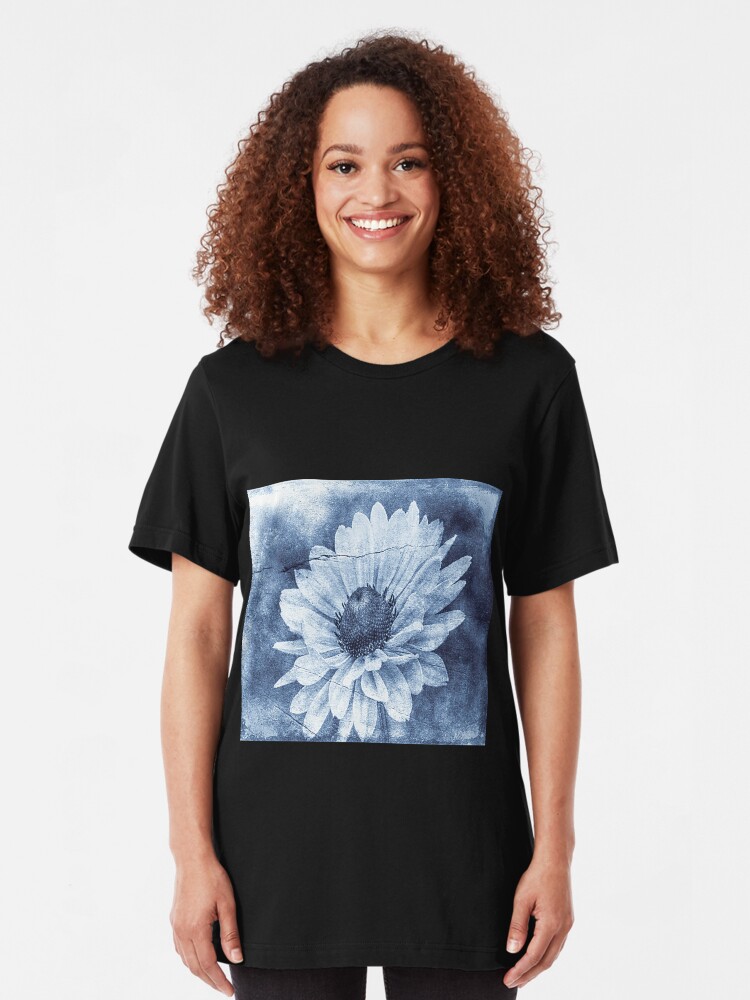 Alternate view of If Daisies Wore Blue Jeans Slim Fit T-Shirt