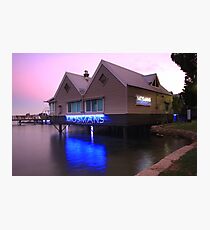Mosman's Restaurant at Dusk Photographic Print