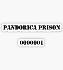 Pandorica Prison Sticker