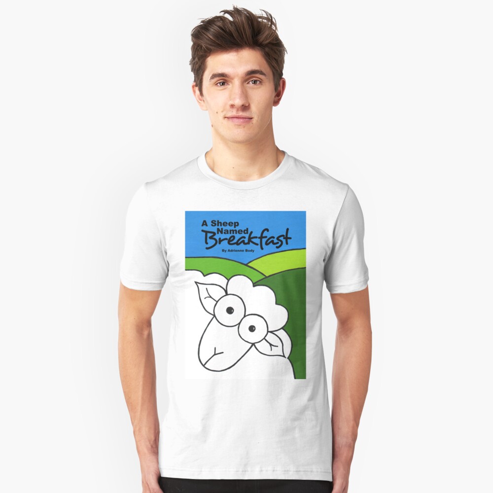 Cover Art - A Sheep Named Breakfast Slim Fit T-Shirt