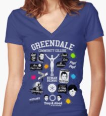 Community Quotes Women's Fitted V-Neck T-Shirt