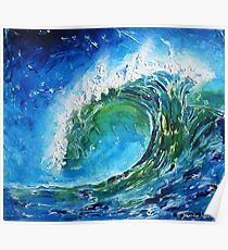 The wave's power Poster