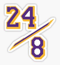 Copie de Kobe 24/8 Mamba Tshirt Sticker