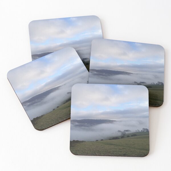 Fog in the Valley Coasters (Set of 4)
