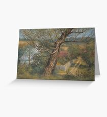 Old willow Greeting Card