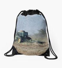 Working The Ground With John Deere Drawstring Bag