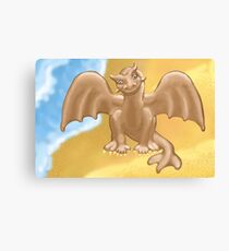 "Dumb Dragon"?! Canvas Print