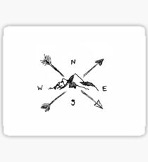 Point Your Arrow And Let It Travel Sticker