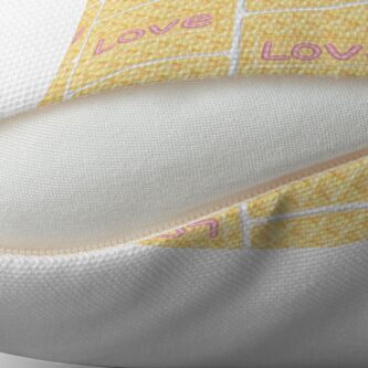 Alternate view of Wafer Cookie Love - Pattern Throw Pillow