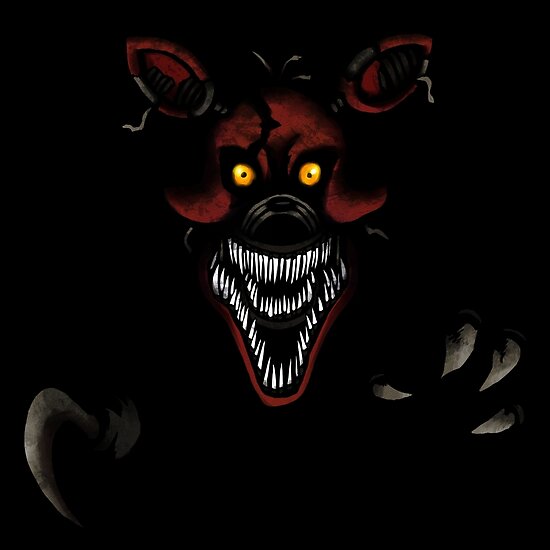 Pósters Cinco Noches En Freddys Fnaf 4 Nightmare Foxy De