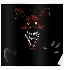 Five Nights at Freddy's - Fnaf 4 - Nightmare Foxy Poster