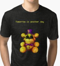 Five Nights at Freddy's - FNaF 4 - Tomorrow is Another Day Tri-blend T-Shirt