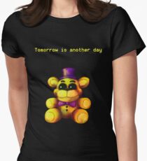 Five Nights at Freddy's - FNaF 4 - Tomorrow is Another Day Women's Fitted T-Shirt