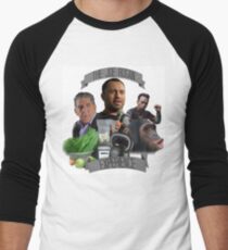 The Joe Rogan Experience - Colour Men's Baseball Âľ T-Shirt