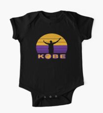 kobe retro Short Sleeve Baby One-Piece
