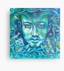 Sinking Ship Metal Print